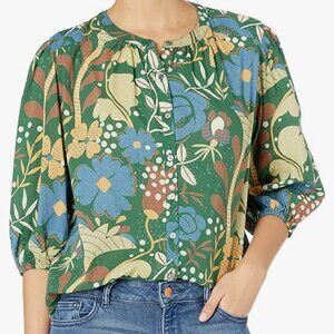 Velvet by Graham & Spencer Womens Affie Long Sleeve Blouse